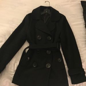 Black Pea Coat